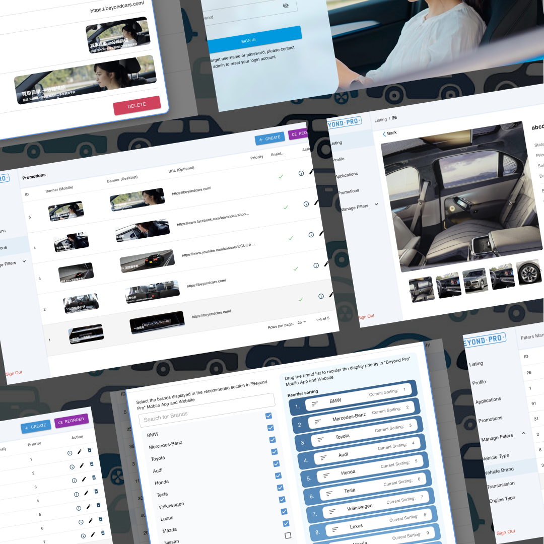 Beyond Pro HK Admin Portal